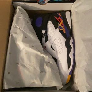 White / infrared Jordan 8